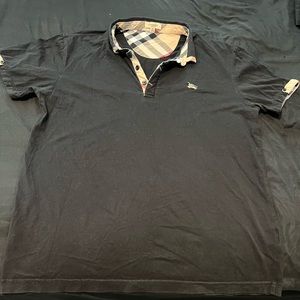 Size XL Burberry collard shirt